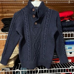 Gap kids three button knit sweater